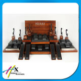 Recycle Feature Wood Material Display Rack with Factory Price