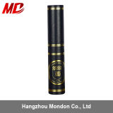 Cheap Leather Certificate Tube with Gold Foil