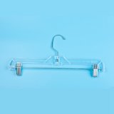 Custom Plastic Clear Hanger for Clothes (pH1401C-3)