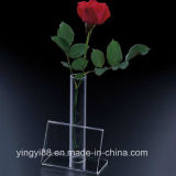 Custom Acrylic Flower Vase Stand with SGS Certificates