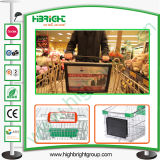Shopping Cart Display Board and Sign Holder