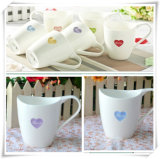 Cheap White Ceramic Tea Cup Coffee Mug Dn-305