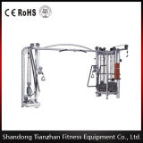 Gym Equipment Multi Jungle 5 Stacks / Crossfit Rig / Power Rack / 5 Cable Jungle & Crossove Tz-6042