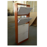 New Design 4 Tiers Corner Shoe Cabinet Shoe Rack Storage