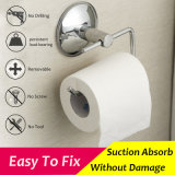 Stainless Steel Wall Mount Toilet Tissue Paper Holder Suction Bathroom Paper Roll Holder Bracket