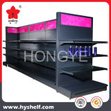 High Quality Supermarket Shelf for Cosmetic Display with LED Light Box