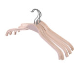 High Quality Anti-Slip Wooden Wire Clothes Hanger
