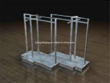 Funtional Metal Garment Rack for Retail Store, Gondola Stand