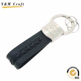 Factory Promotional Gift Metal Leather Keychain Key Ring