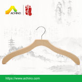 Natural Wooden Clothes Hangers with Non Slip Grips (WT500)