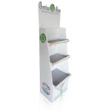 Cardboard Standing Display Shelf, Floor Display Racks