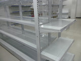 New Style Supermarket Mesh Back Shelf with Fence