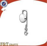 Wholesale Cheap Custom Metal Clothes Purse Hanger Hook with Keyring (FTBH9214J)