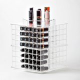 Tansparant Revolving Acrylic Lipstick Display Rack