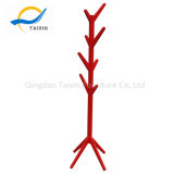 Tree Shape Standing Wooden Hanger for Coat and Hat