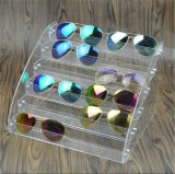 Clear Plexiglass Lucite Sunglasses Display Rack