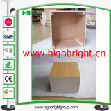Fashion Store Wooden Cube Display Pedestal