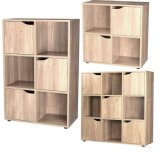 EU Style High Quality Open Wooden Book Shelf for Sale