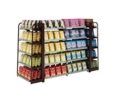 Supermarket Shelves and Convenience Stores Display Shelves of Double-Sided Shelves of Pharmacy Stationery Store on Display of Hot Sale