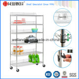 NSF Approval Heavy Duty Chrome Metal Display Shelf for Retail Store