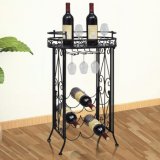 Floor Stand Wine Rack with Tauble Function