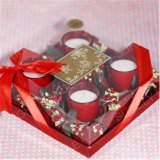 Glass Jar Candle for Christmas in Gift Set