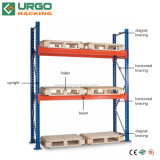 Blue and Orange Warehouse Storage Pallet Rack