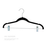 with Clips Velvet Pants Hanger Plastic Hanger Hangers for Jeans