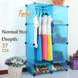 Blue Plastic DIY Storage Cbinet with Many Colors Available (FH-AL0523-3)