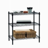Space Saver 3 Tier Home Office Sturdy Metal Frame Material Storage Rack
