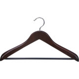 Top Quality Rose Gold Hook Wooden Clothes Hanger