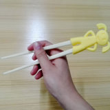 Lovely Girls Shape Silicone Chopsticks Holder for Children