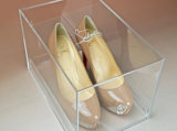 Factory Customized Transparent Acrylic Shoes Display Box