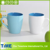 Ceramic Stoneware Solid Color Blank Coffee Mugs (7106c-006)