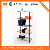 NSF Approval 4 Tiers Sundries Storage Shelving Metal Kitchen Wire Rack From Shelf Factory
