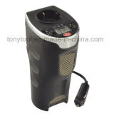 180W Car Cup Holder Power Inverter DC 12V to AC 230V Power Adapter with USB Port and AC Outlet