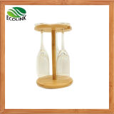 Natural Bamboo Wine Glass Holder for Table Decoration