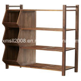 Four Tiers Shoe Rack with Three Cubbies with CE (G-SR11)