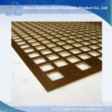 Square Hole Perforated Metal for Market Shelf