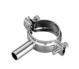 304/316L Sanitary Stainless Steel Pipe Holder with Tube