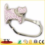 Lovely Cat Bag Hook Foldable Purse Hangers with Crystal Drills