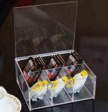 Acrylic Clamshell Tea Display Case