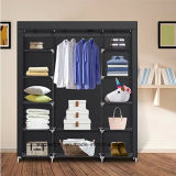 Non-Woven DIY Wardrobe Closet Large and Medium-Sized Cabinets Simple Folding Reinforcement Receive Stowed Clothes (FW-40)