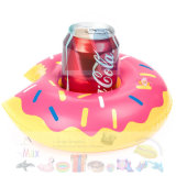 Mini PVC Inflatable Donut Cup Holder Floating