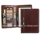 Custom New Leather Compendium Folder Portfolio Case