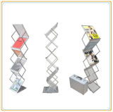 Strong and Stable Acrylic Display Rack with Aluminum Case (E07B4)