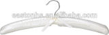 Satin Padded Coat Hangers with Silver Hook