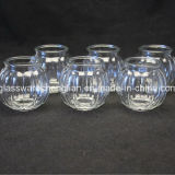 Machine Made Decorative Glass-Candle Holders (ZT-102)