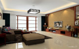 Modern New Design Solid Wood TV Cabinet China Supplier (zk-009)