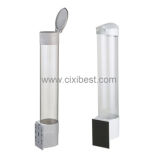 Hinged Flip Paper Plastic Cup Dispenser Holder Bh-13